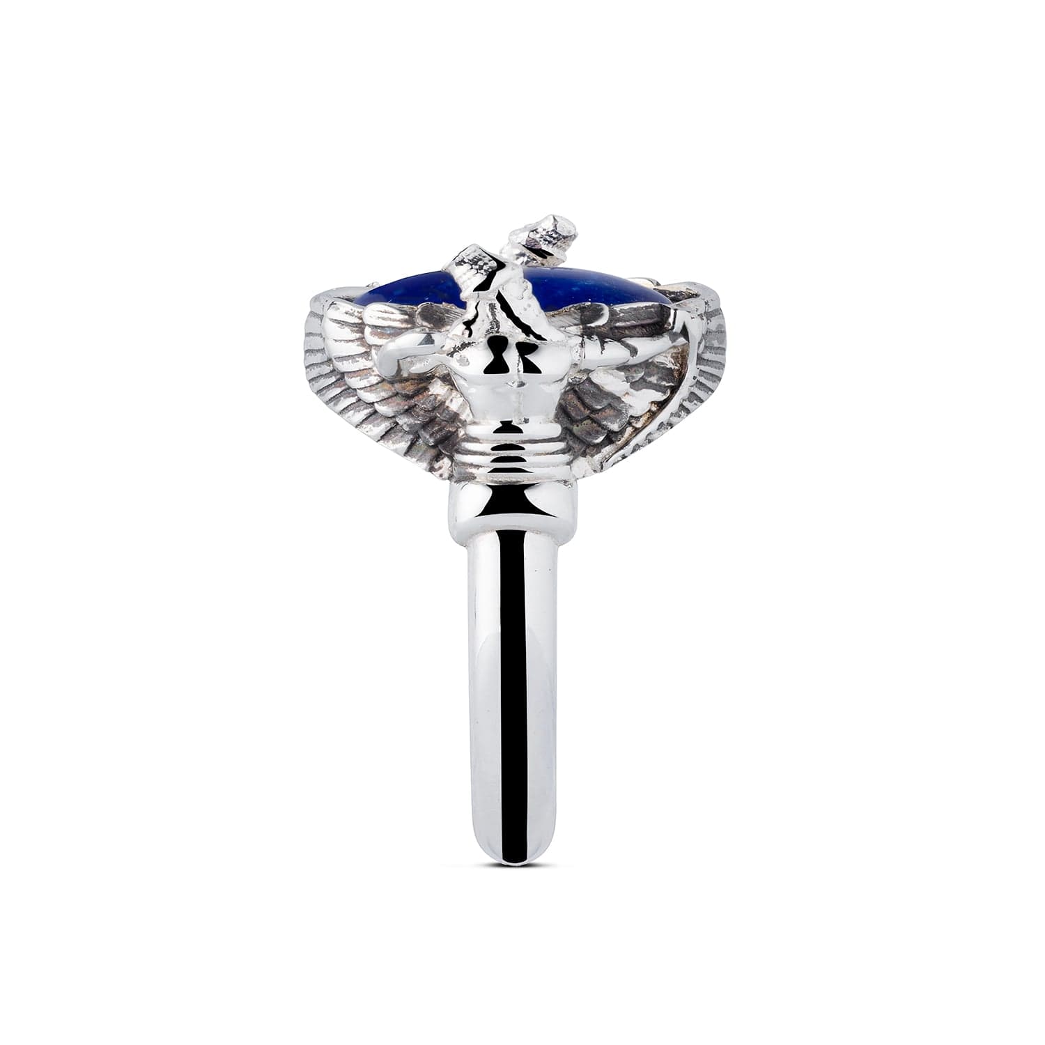 Ashur Lapis Ring — view 2