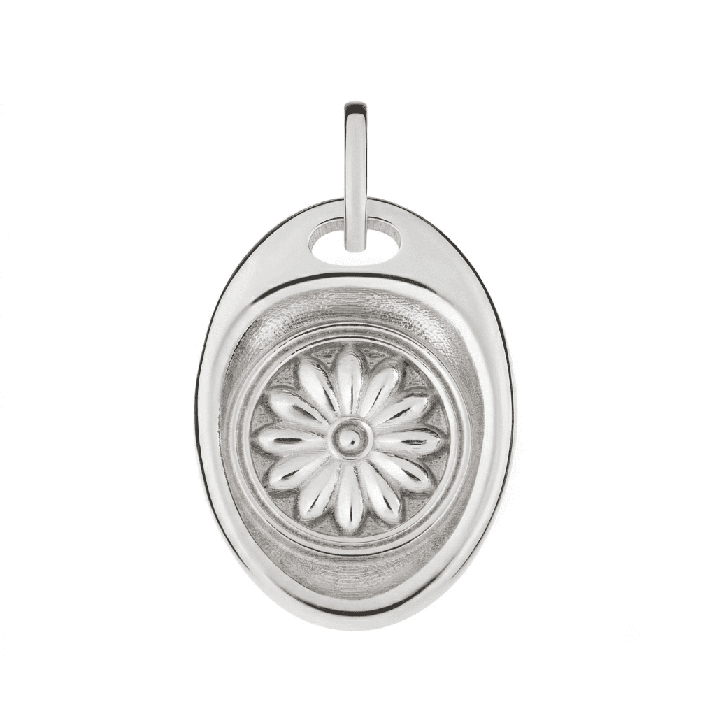 Rosette Pendant — view 1