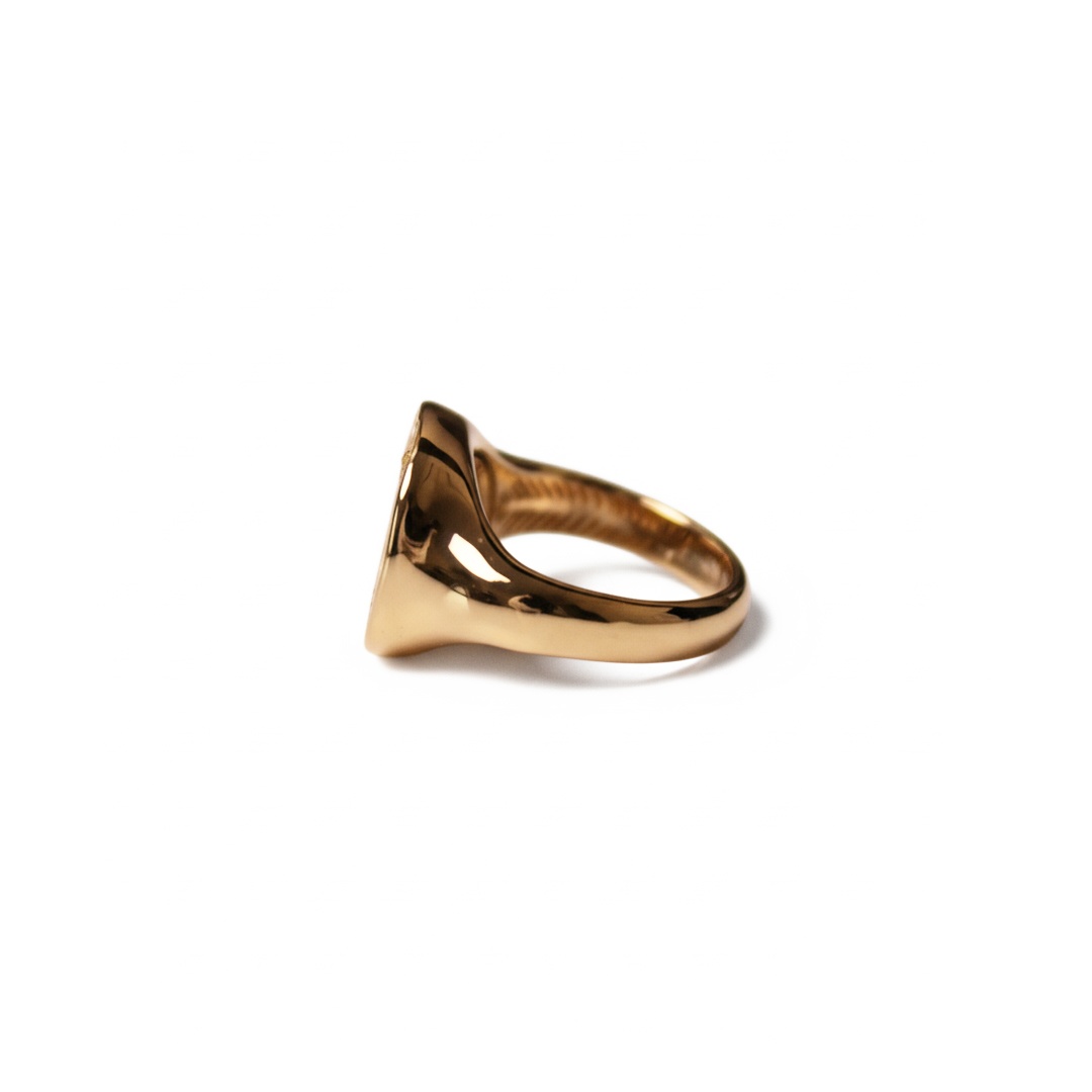 Royal hunt gold ring side